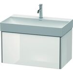 Duravit Waschtischunterbau XSQUARE 397x784x460mm weiß hochglanz