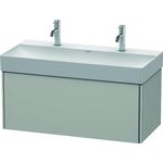 Duravit Waschtischunterbau XSQUARE 397x984x460mm betongrau matt