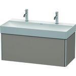 Duravit Waschtischunterbau XSQUARE 397x984x460mm basalt matt