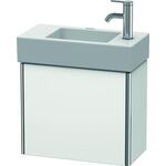 Duravit Waschtischunterbau XSQUARE 397x484x240mm Türansch links weiß matt