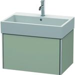 Duravit Waschtischunterbau XSQUARE 397x684x460mm taupe seidenmatt