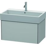 Duravit Waschtischunterbau XSQUARE 397x784x460mm nordic weiß seidenmatt