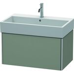 Duravit Waschtischunterbau XSQUARE 397x784x460mm steingrau seidenmatt