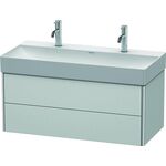 Duravit Waschtischunterbau XSQUARE 397x984x460mm weiß seidenmatt