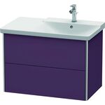 Duravit Waschtischunterbau XSQUARE Be re 565x810x473mm aubergine seidenmatt