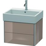 Duravit Waschtischunterbau XSQUARE 397x584x460mm cappuccino hochglanz