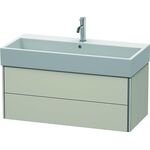 Duravit Waschtischunterbau XSQUARE 397x984x460mm taupe matt