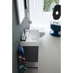 Duravit Waschtischunterbau XSQUARE 731x434x340mm Türansch re graphit matt