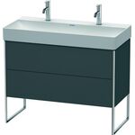 Duravit Waschtischunterbau XSQUARE 731x984x460mm graphit matt