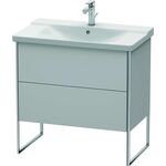Duravit Waschtischunterbau XSQUARE 805x810x473mm nordic weiß seidenmatt
