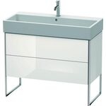 Duravit Waschtischunterbau XSQUARE 731x984x460mm weiß hochglanz