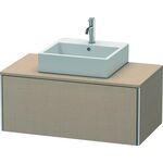 Duravit Waschtischunterbau XSQUARE 400x1000x548mm leinen