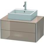 Duravit Waschtischunterbau XSQUARE 400x800x548mm cappuccino hochglanz