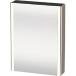 Duravit Spiegelschrank XSQUARE m Be 800x600x156mm Ans re basalt matt