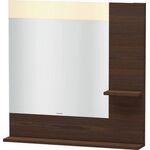 Duravit Spiegel VERO 142x800x800mm Be nussbaum gebürstet