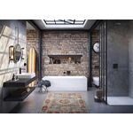 V&B Duschwanne ARCHITECTURA METALRIM Quadrat 900x900x15mm we