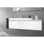 V&B Waschtischunterschrank VENTICELLO 953x420x502mm Griff chr Glossy White