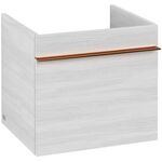 V&B Waschtischunterschrank VENTICELLO 466x420x426mm Griff Copper White Wood