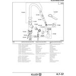 Kludi SPT-Einhandmischer BINGO STAR DN 15 ES-finish