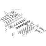 HG Fertigmontageset RAINSELECT f UP-Thermostat 4 Verbraucher chrom