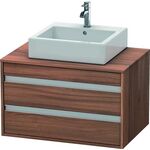 Duravit Waschtischunterbau KETHO 550x800x496mm nussbaum natur