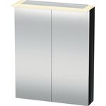 Duravit Spiegelschrank X-LARGE 138x600x760mm schwarz hochglanz