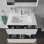 Duravit Waschtischunterbau L-CUBE 820x481x550mm weiß matt