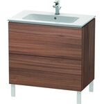 Duravit Waschtischunterbau L-CUBE 820x481x704mm nussbaum natur