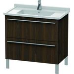 Duravit Waschtischunterbau X-LARGE 800x470x668mm nussbaum gebürstet