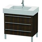 Duravit Waschtischunterbau X-LARGE 800x470x588mm nussbaum gebürstet