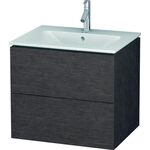 Duravit Waschtischunterbau L-CUBE 620x481x550mm eiche dunkel gebürstet
