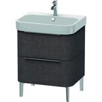 Duravit Waschtischunterbau HAPPY D.2 480x625x573mm eiche dunkel gebürstet