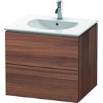 Duravit Waschtischunterbau L-CUBE 514x620x550mm nussbaum natur