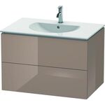 Duravit Waschtischunterbau L-CUBE 534x820x550mm cappuccino hochglanz