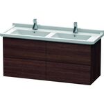 Duravit Waschtischunterbau L-CUBE 469x1220x558mm kastanie dunkel
