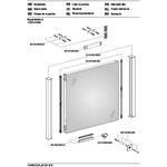 Keuco Lichtspiegel ROYAL REFLEX.2 650x577x42mm A++