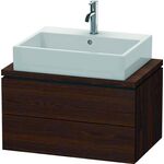 Duravit Konsolenunterschrank L-CUBE 400x720x477mm nussbaum gebürstet