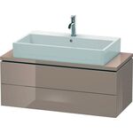 Duravit Konsolenunterschrank L-CUBE 400x1020x477mm cappuccino hochglanz