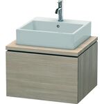 Duravit Konsolenunterschrank L-CUBE 400x620x547mm pine silver