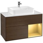 V&B Waschtischunterschrank FINION 1000x603x501mm Regalele. go ma Wln ven