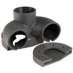 Multitubo Schallschutz-Set aus Gummi f U-Wandscheiben - VPE: 5