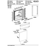 Keuco Spiegelschrank ROYAL LUMOS 650x735x165mm Ans li si-gb-elo