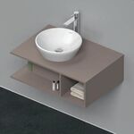 Duravit Waschtischunterbau D-NEO 1 Fach rechts 260x800x550mm basalt matt