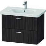 Duravit Waschtischunterbau XBASE 2 Schubk 560x730x448mm kastanie dunkel