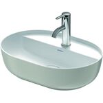 Duravit Aufsatzbecken LUV o ÜL m HLB 500x350mm 1 HL gr seidenmatt