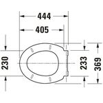 Duravit WC-Sitz mit Absenkautomatik weiß