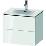 Duravit Waschtischunterbau L-CUBE 550x620x481mm weiß hochglanz