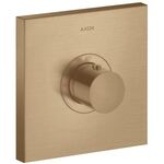 Thermostat SQUARE AXOR SHOWERSOLUTIONS Highflow, Unterputz brushed bronze