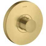 Thermostat SHOWERSELECT ROUND AXOR Highflow, Unterputz brushed brass
