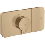 Fertigmontageset AXOR ONE f UP-Thermostat 1 Verbr brushed bronze